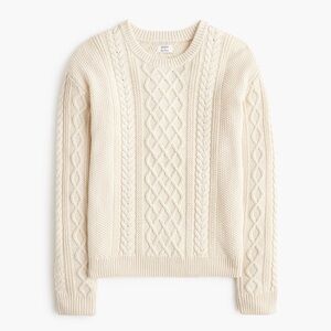 J. Crew Cable Knit Sweater